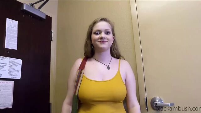 Черная засада - Jasmine оставила парня дома, чтобы получить большой черный член в 1-м порно!