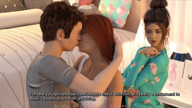 Моя сестра, моя соседка по комнате - Nikki обожает мой хуй