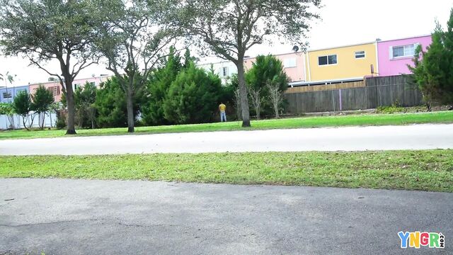 YNGR - Asian Teen Wants To Try Fucking In Public