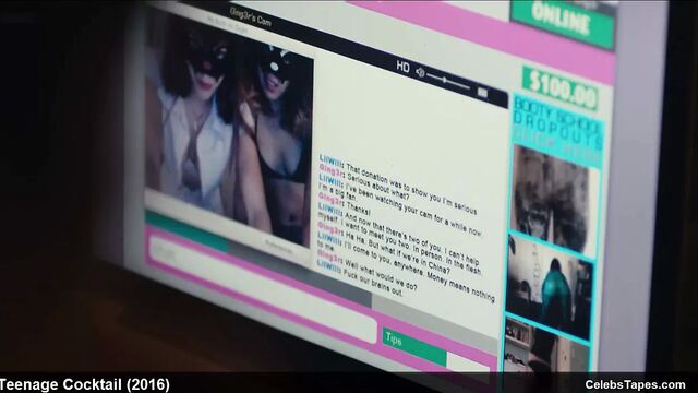 Горячее видео бикини и нижнего белья Fabianne Therese и Nichole Bloom