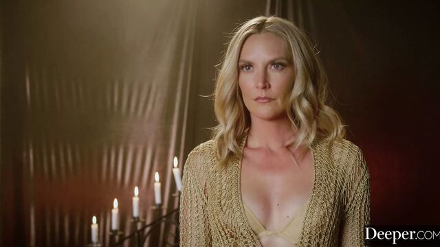 Deeper. Mona leads the ultimate Five girl reverse gangbang