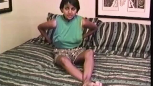 Nasty Ed drills naughty babe Nadia Nice in her hairy pussy