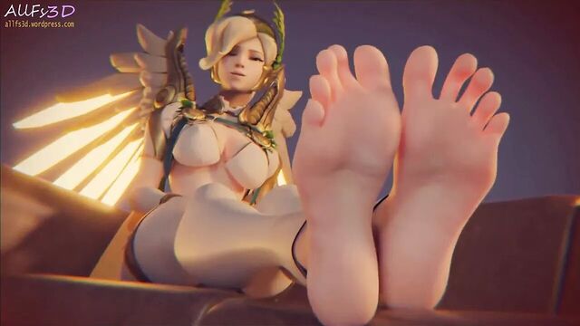 Фут-фетиш с Mercys