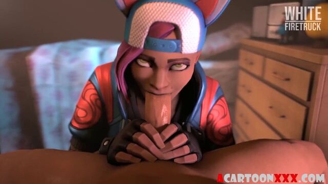 Горячий секс с Fortnite с дрочкой ногами и долбежкой киски