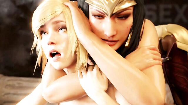 Futa Sex Video - 3D милфа-девушка-хуев трахает девушку, порно видео