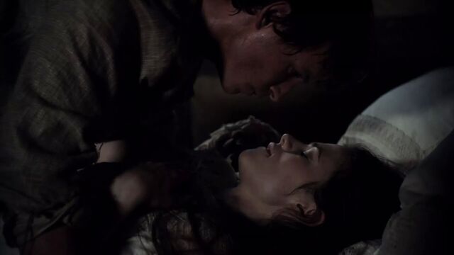 Обнаженная секс-сцена с Hayley Atwell в столпах Земли