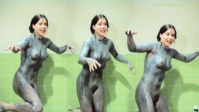 Janina Hartwig - волосатая киска (HD, 1982)