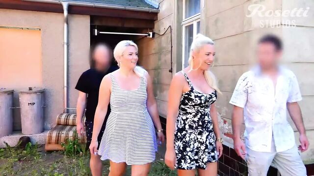 2 MILFs aufgegabelt und gleich gefickt