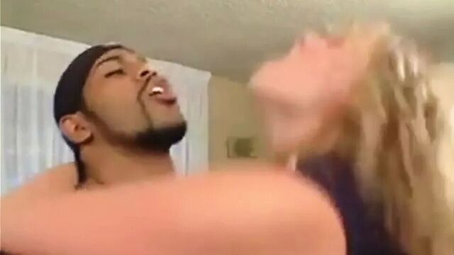 Interracial standing sex with black dudes and hot girls