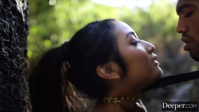 Deeper. Avery And Jane succumb to lust in passionate threesome