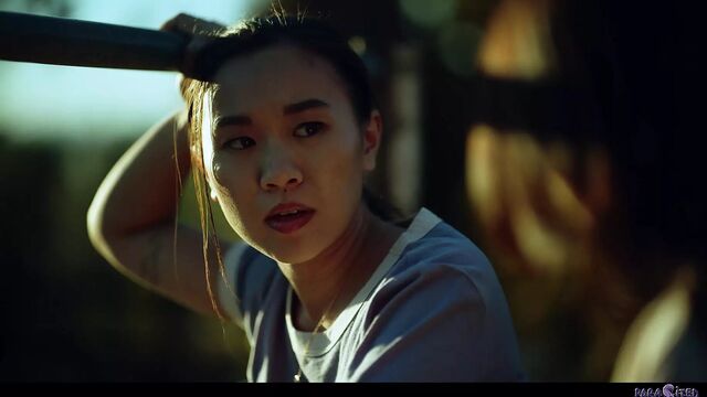 INFECTION - Two asian chicks possessed by alien explode in orgasm