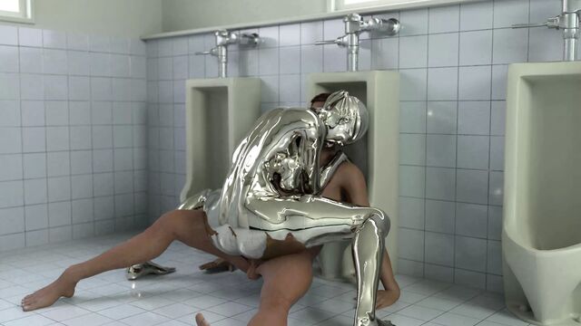 Металлическая девушка-слизь