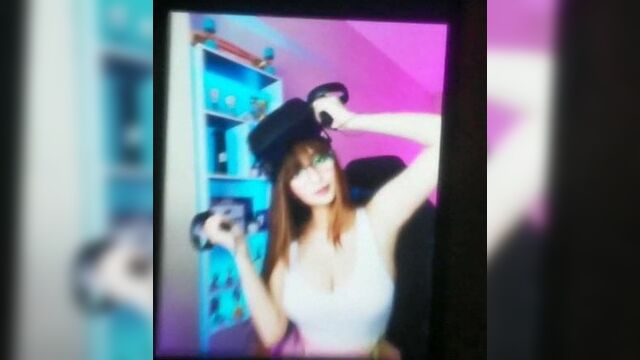 Ann B. Трибьют спермы для матео