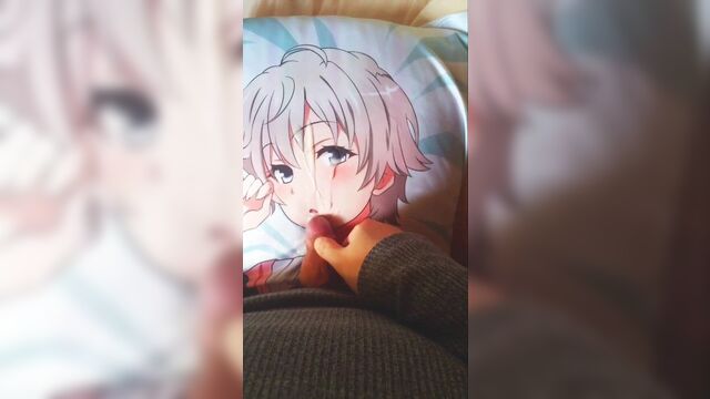 Dakimakura буккаке Oregairu Sika Totsuka