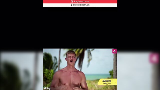 Бывшая на пляже в Дании