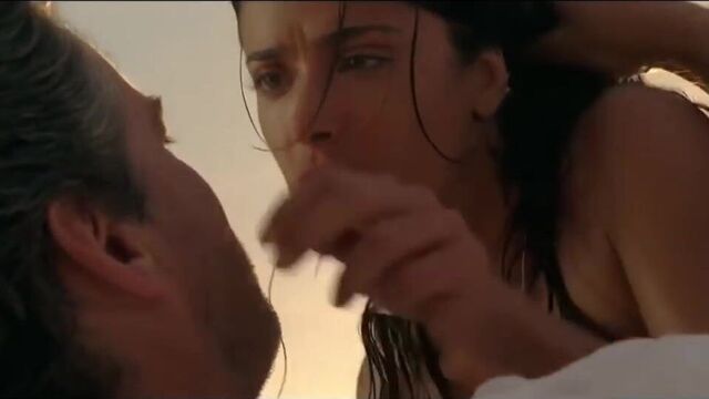 Salma Hayek - лучший горячий поцелуй, 9 минут