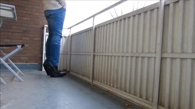 Экстремальные ковбойские сапоги на платформе