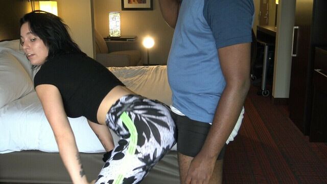 Трах в сексуальных леггинсах