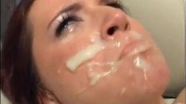 Трах в рот и буккаке