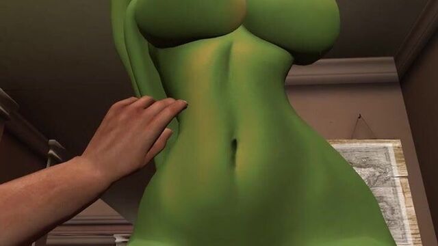 Сексуальная тинка скачет на члене