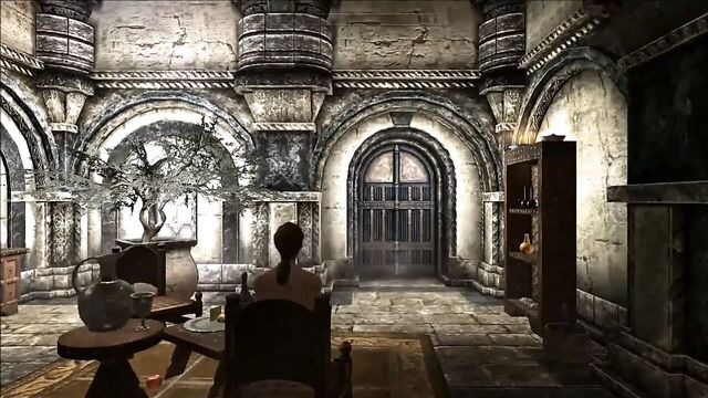 Elisif обнаженная и беспомощная в Skyrim, часть 8