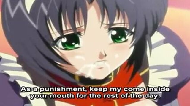 Унижение принцессы-рабыни и бондаж в аниме, хентай