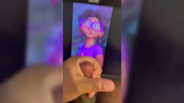 Трибьют спермы для Linda Mitchell