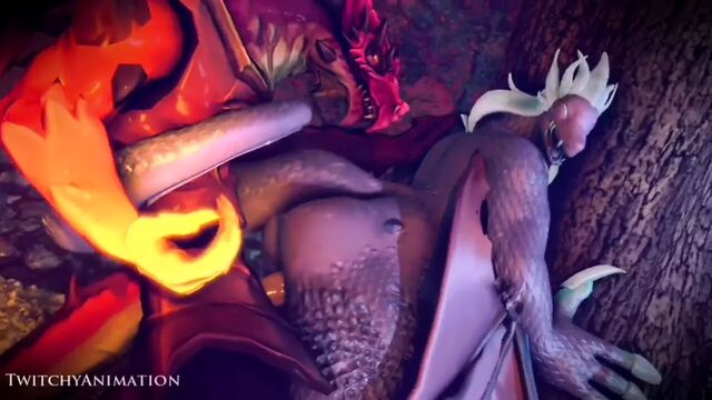 Dota 2, зимняя виверна не может получить достаточно хуя