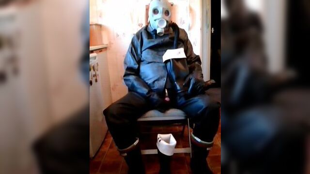 Сложенный Argyll Welly дрочит.