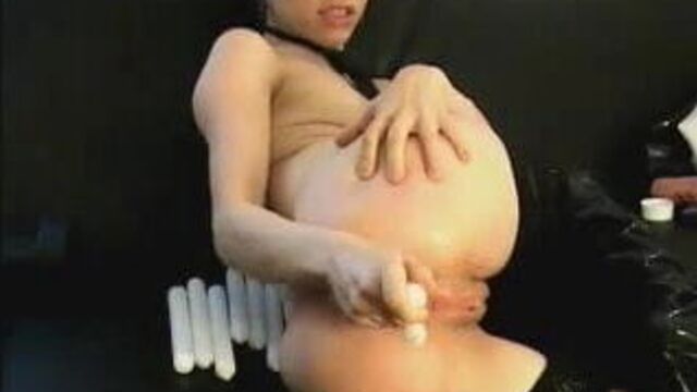 Дикая очко-шлюшка