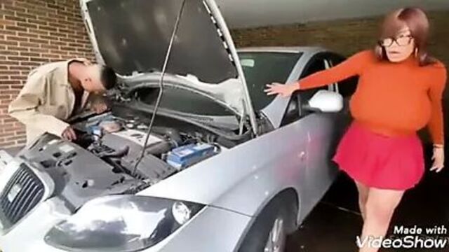 Большая сиська Velma