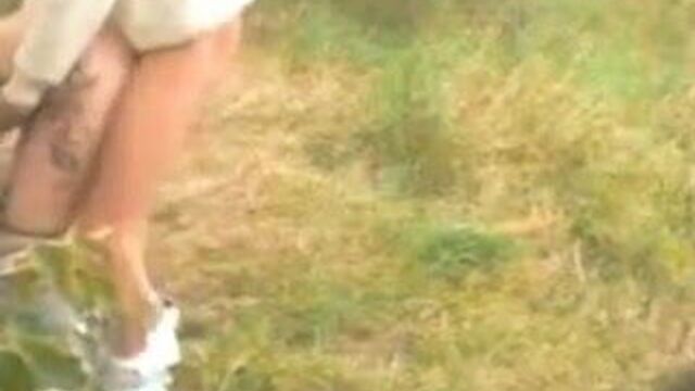 Публичный секс в Белфасте в любительском видео