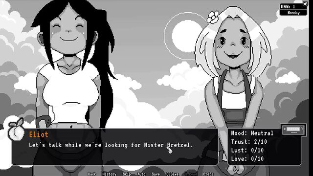 Сочная извращенная игра Futa Futanari, эпизод 1, 3 сисечки и скрученный член