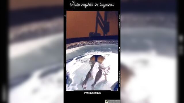 Madison Grace Reed в бикини в джакузи