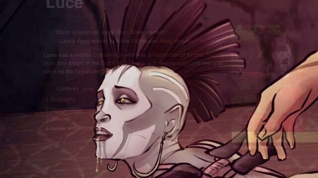 Ночная сестра из Звездных войн, Luce, кримпай от Berrythelothcat