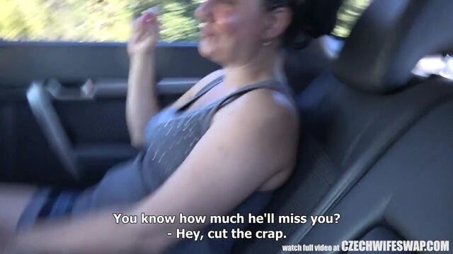 Обмен чешской женой - последний секс перед встречей
