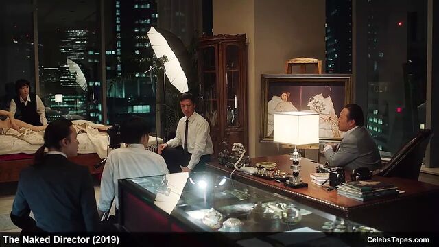 Ami Tomite и Hyunri, фронтальная обнаженная и грубый секс