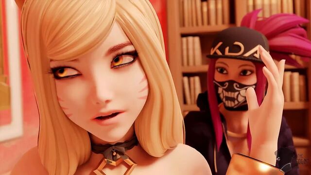 Ahri и Akari на кастинге