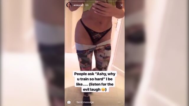 Горячая задница Aisleyne