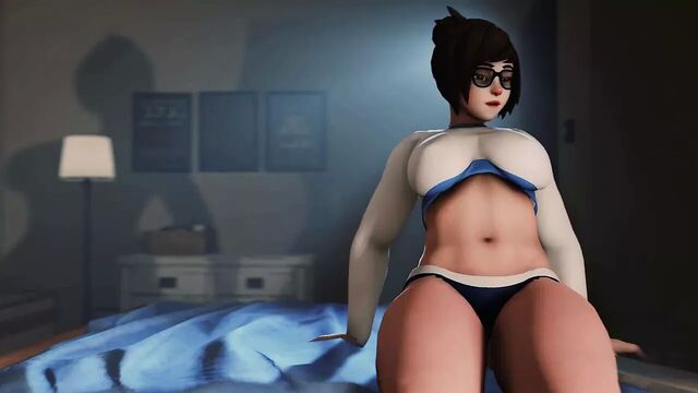 Mei задыхается Tracer