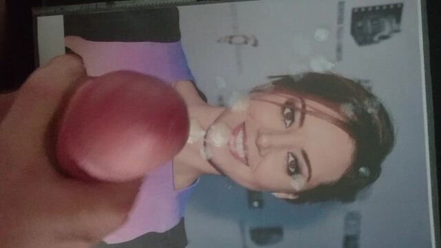 Трибьют спермы для Aubrey Plaza