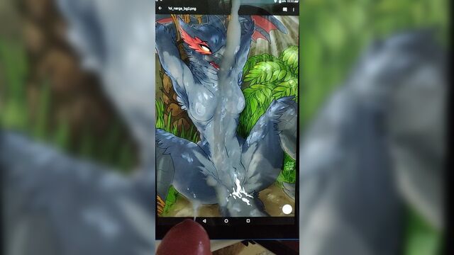 Трибьют для Nargacuga (охотник на монстров)