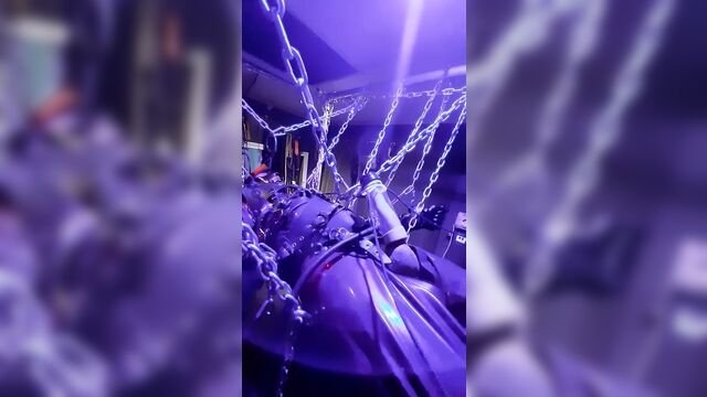 Подвеска в бондаже, Venus2000 оргазм