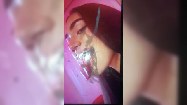 Трибьют спермы для Avani Gregg