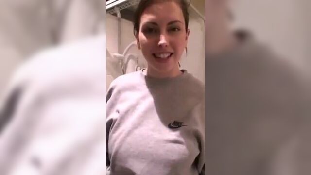 Симпатичная и отличная грудь в любительском видео