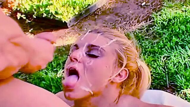 Отличный камшот Peter 61