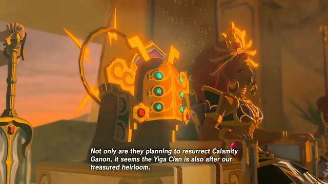 Zelda и Urbosa развлекаются вместе
