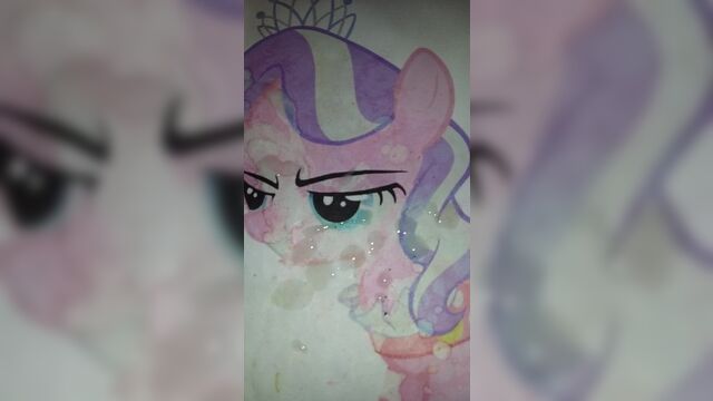 Трибьют Diamond со спермой Diamond Tiara (mlp) (4)