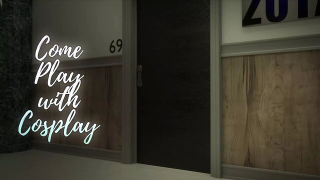 Анимированная 3D футуари-девушка в очках трахает горячую девушку, анимированная