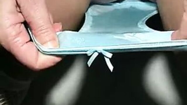 Сперма в трусиках №4